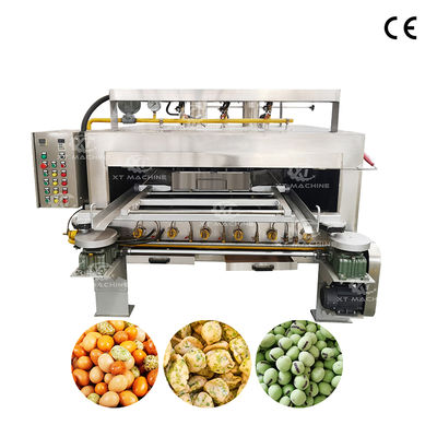 Un bon prix. Contrôle PLC haricots japonais Swing Oven enduit de cacahuètes Swing Roaster pour les noix avec 50-100kg/h Capacité en ligne