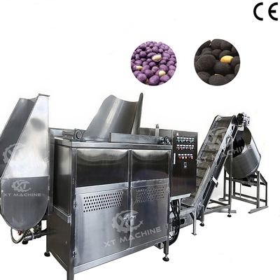 100 kg/h SUS304 Friture à noix pour transformation de haricots avec CE