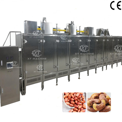 Un bon prix. Grade alimentaire 304 en acier inoxydable à courroie continue à noix 2000 kg/h en ligne
