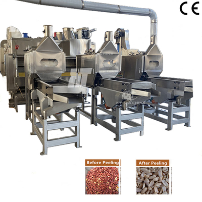 Un bon prix. 600-800kg/h Peanut Blanching Machine with 98-99% Peeling Rate en ligne