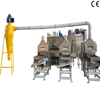 Un bon prix. 1000kg/h Peanut Blanching Machine SUS304 Industrial Grade en ligne