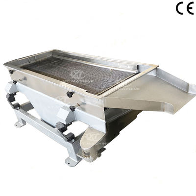 Machine de tamisage vibrante à double couche en poudre pour usage commercial, petit tamis vibrant SS304