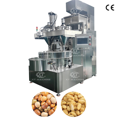 Machine de revêtement de cacahuètes PLC 300-400 kg/h pour usine de collations