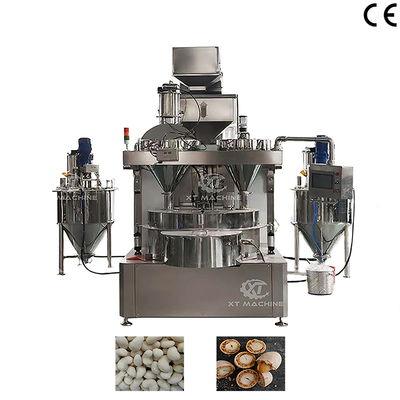 Machine à revêtement de noix PLC 200-800 kg/h pour le traitement des noix