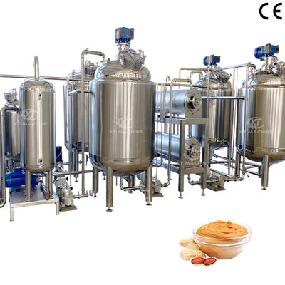 Un bon prix. Peanut Butter Blending Tank High Quality Heating and Insulation Mixing Tank Industrial Emulsifying Mixing tank en ligne