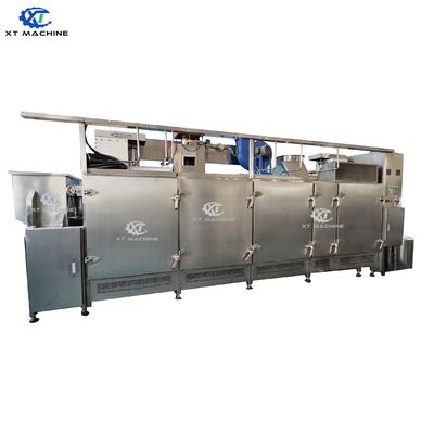 Produit le plus vendu Arachides continues / Noix de cajou / Machine de torréfaction d'amande Ceinture Cuisinier avec système de refroidissement