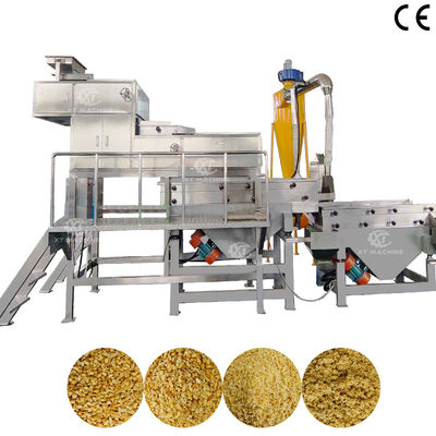 Une machine entièrement automatique pour le broyage des arachides, un broyeur de poudre et une poche pour les entreprises de transformation des noix