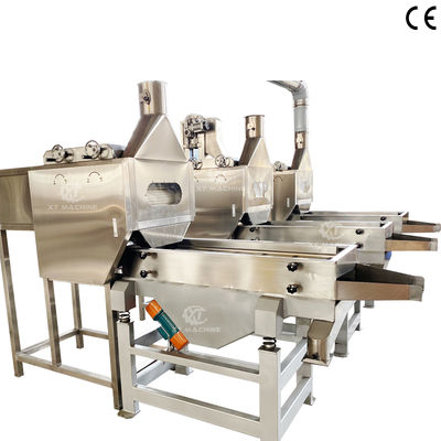 Un bon prix. Machine automatique d'épluchage et de fendage d'arachides de qualité alimentaire avec un taux de fendage <15% pour usage industriel en ligne
