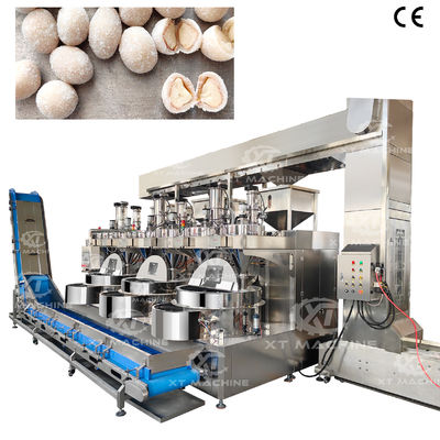 Un bon prix. Machine automatique de revêtement des arachides avec une qualité stable et un fonctionnement efficace pour la production de collations de noix personnalisables en ligne