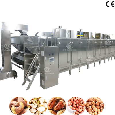 Un bon prix. Continuous Nuts Roasting Machine With Adjustable Temperature Peanut Baking Machine en ligne