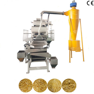 Machines à broyer des amandes multifonctionnelles en acier inoxydable, de capacité de 500 kg/h, machines à couper des cacahuètes pour le traitement des fruits secs
