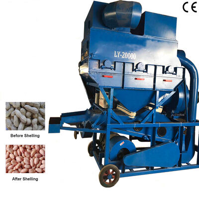 Un bon prix. Machine à décortiquer les arachides en acier au carbone à haut rendement et à haut taux de coque 2000 kg/h pour usage industriel en ligne