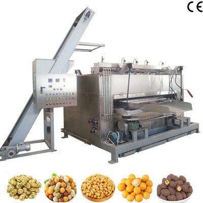 Un bon prix. 100 kg/h 304 machine à rôtir en acier inoxydable des noix à oscillation avec four à noix 220V/380V pour les usines de transformation des noix en ligne