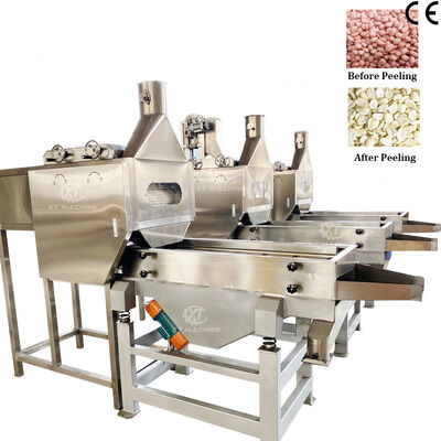 Un bon prix. SS304 Machine de blanchiment des noyaux de cacahuètes par fractionnement de 500 kg/h à 1000 kg/h pour usine de transformation alimentaire en ligne