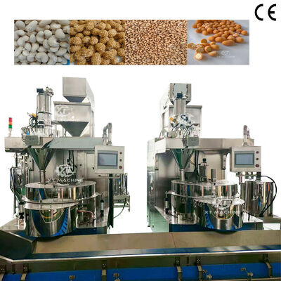 Machine de pelliculage pour snacks en acier inoxydable contrôlée par PLC, 200 kg/h - 1000 kg/h, machine automatique de pelliculage pour noix