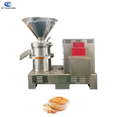 Un bon prix. Machine de broyage à grande vitesse de beurre de cacahuète/confiture de sésame/pâte de cachoufle avec une capacité de 130 à 500 kg/h en ligne