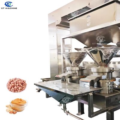 Un bon prix. Rectifieuse à grande vitesse pour la fabrication de beurre de cacahuète/confiture de sésame/pâte de pistache 130-500 kg/h en ligne