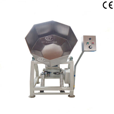 Un bon prix. Machine à mélanger automatiquement des arômes octogonaux avec une capacité de 200 kg/h, machine à assaisonnement alimentaire pour déchargement automatique en ligne