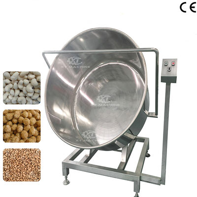 Un bon prix. Machine de pelliculage de cacahuètes entièrement automatique 35-40 kg/lot, équipement de pelliculage de noix pour usines de transformation de noix en ligne