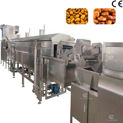 Un bon prix. Machine de friture continue automatique de flocons de maïs et de noix, grande capacité, haute efficacité, avec certification CE en ligne