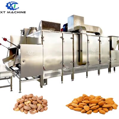 Un bon prix. SUS304 rouleaux en acier inoxydable en forme de courroie (à base de concombres, de cashewnut, d'amandes, de graines) en ligne