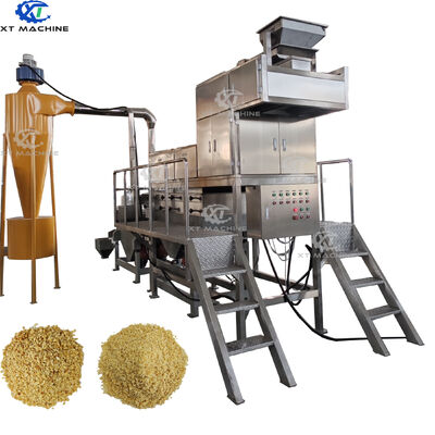 Un bon prix. Machine industrielle à hacher les arachides, les noix de cajou et les amandes, avec matériau SUS304, capacité de 500 kg/h et fonctionnement à faible bruit en ligne