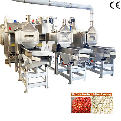 Un bon prix. Machine personnalisable SUS304 pour le fendage et le blanchiment des cacahuètes, pour un traitement efficace des cacahuètes en ligne
