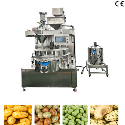 Un bon prix. Machine à enrober automatique haute efficacité pour noix de cajou, cacahuètes à peau de poisson et cacahuètes enrobées de maïs sucré en ligne