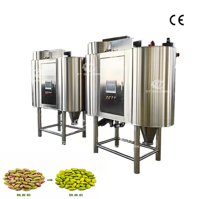 Un bon prix. 500 kg/h Machine à éliminer la peau rouge des arachides avec contrôle PLC Projet clé en main CE ISO En ligne