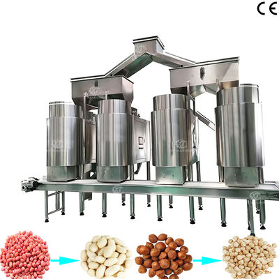 Un bon prix. Machine d'élimination de la peau rouge des arachides de grande capacité commerciale Peuleuse de pistaches pour la transformation des arachides en ligne